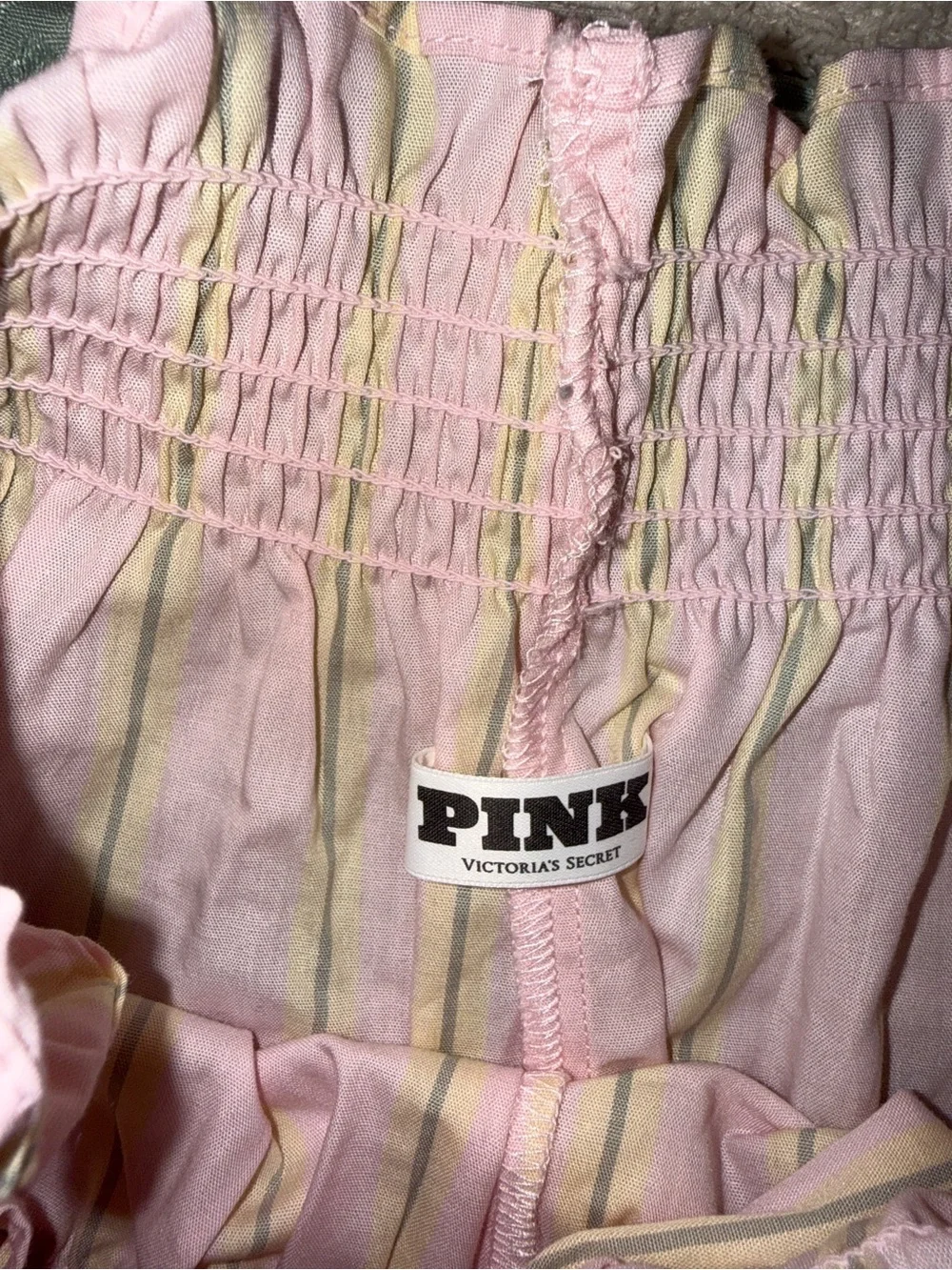NWT Victoria's Secret PINK bralette and ruffle shorts set size M